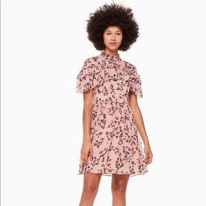 Kate Spade Prairie Rose Flutter Dress